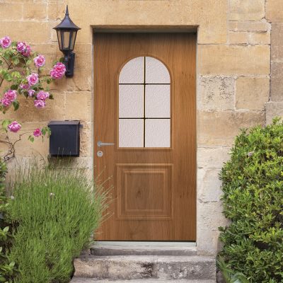 panneau PORTE D'entrée pvc Corail