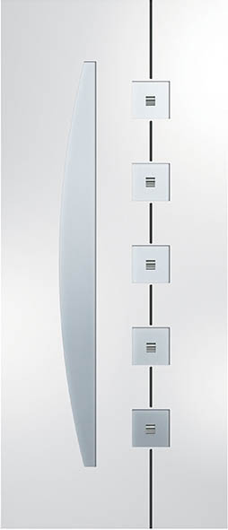 panneau PORTE D'entrée pvc rock