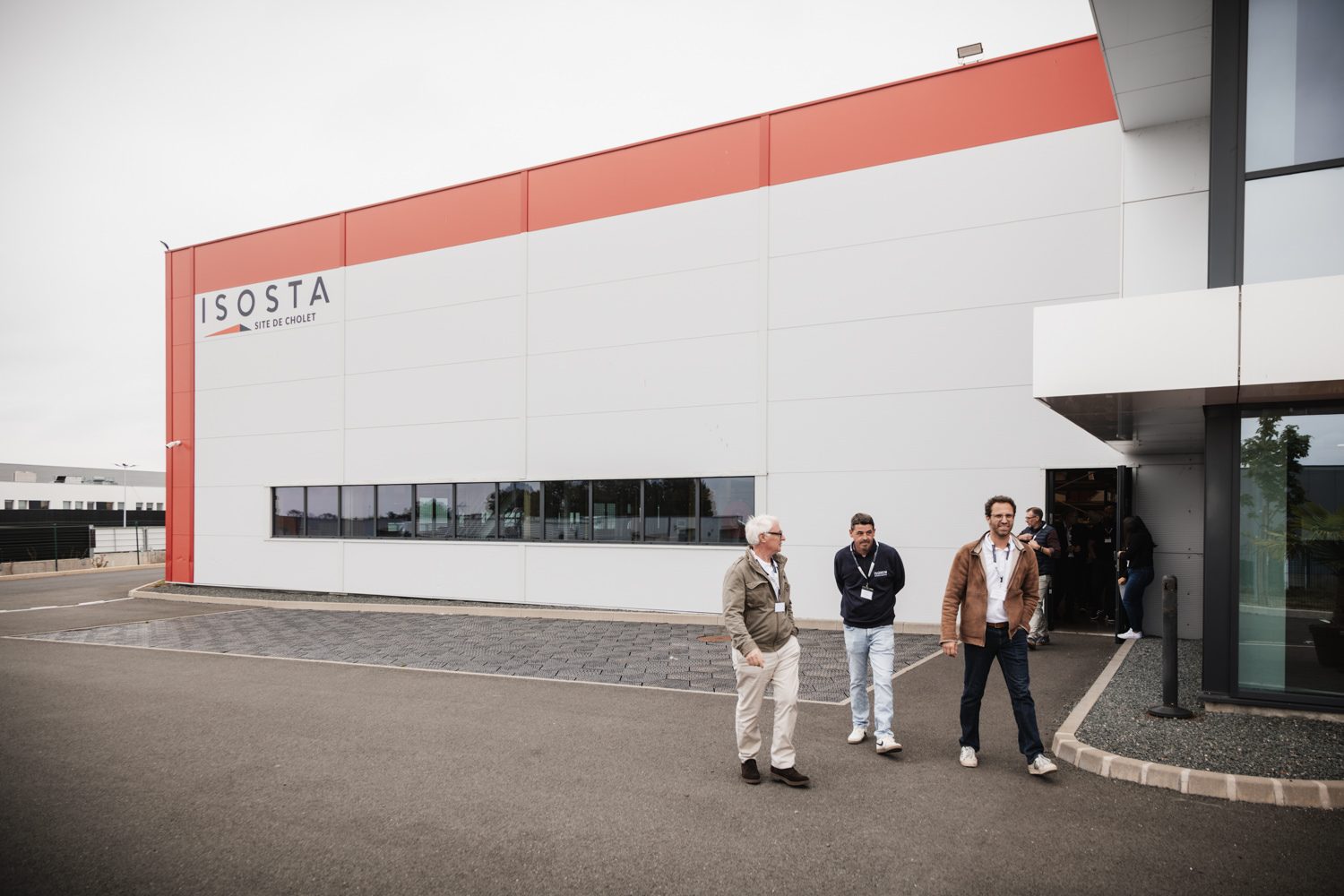 Site ISOSTA de Cholet accueillant les visiteurs des portes ouvertes