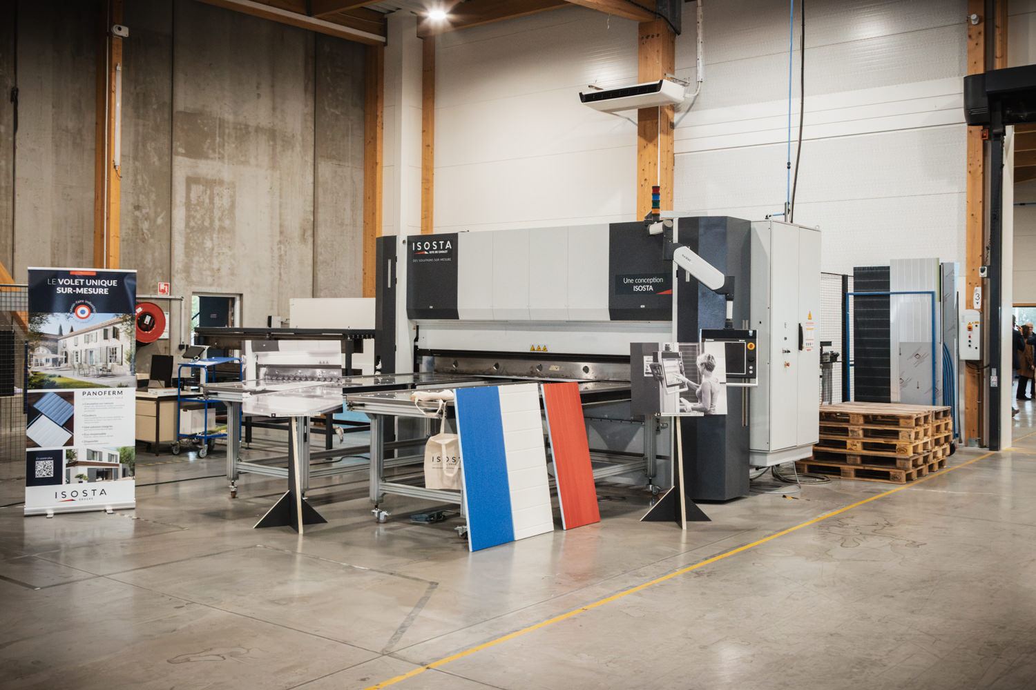 Atelier de production ISOSTA à Cholet